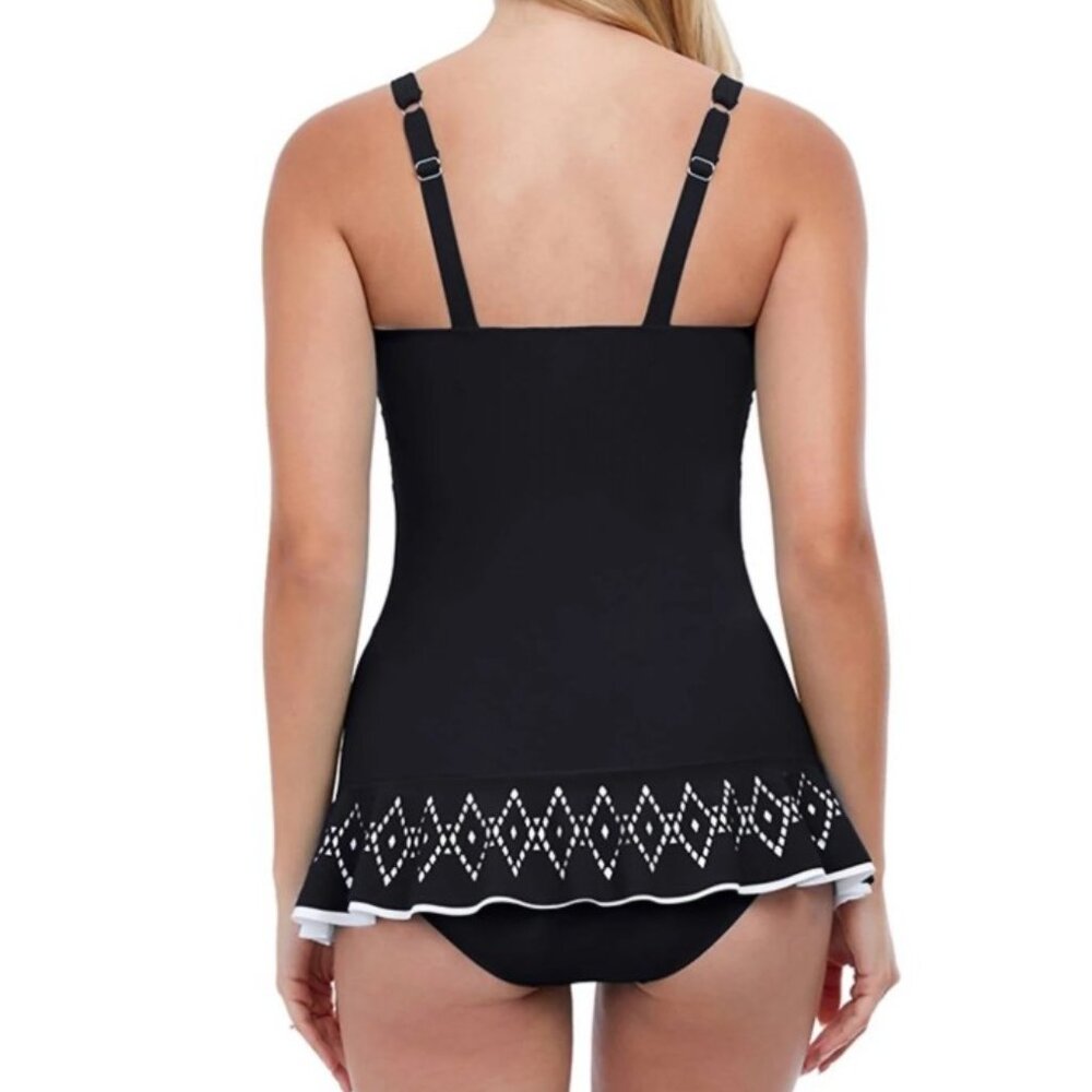 Profile By Gottex Tutti Frutti Bandeau Swimdress NWOT - Picture 11 of 11